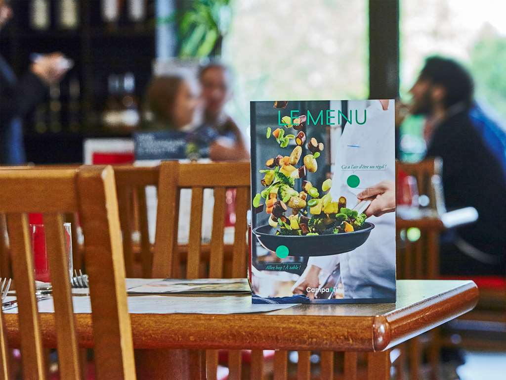 Hotel Campanile Melun Sénart Vert-Saint-Denis Ristorante foto
